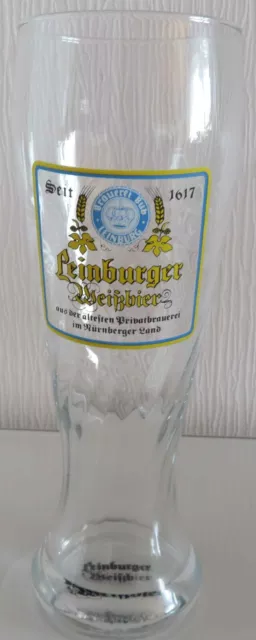 Weissbierglas Weizenbierglas 0,5L Leinburger Weissbier