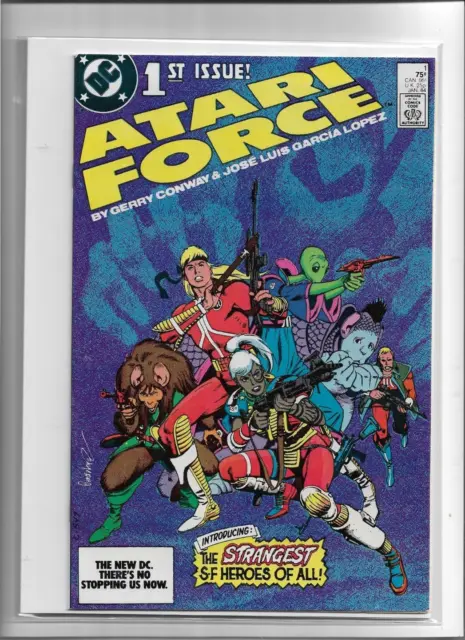 Atari Force #1 1983 Near Mint 9.4 70