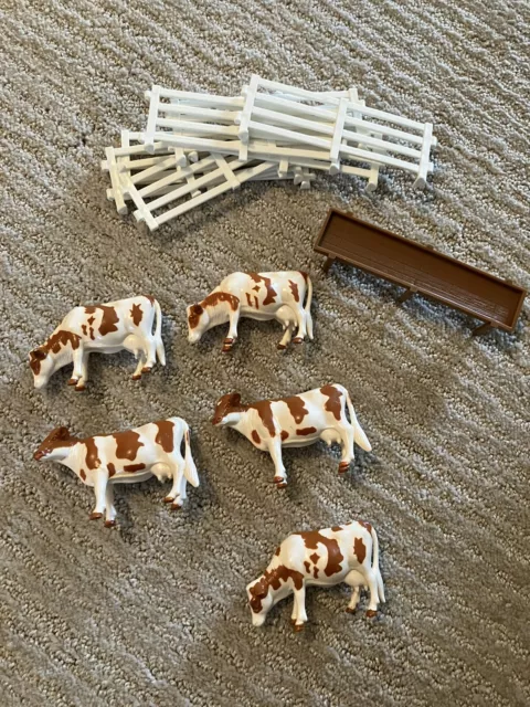 VTG Ertl Farm  Cows With Fence And Trough