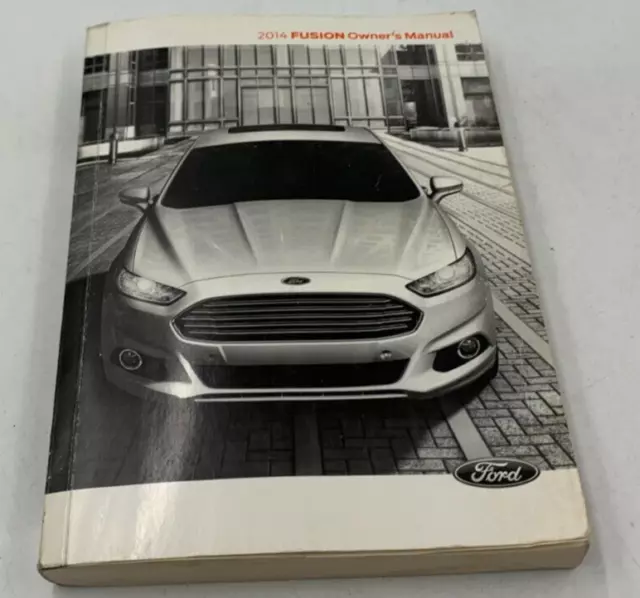 2014 Ford Fusion Owners Manual Handbook Set with Case OEM L04B16042