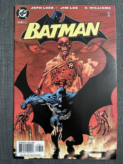 Batman #618 1st Print Jim Lee Cover & Art Jeph Loeb Hush Part 11 DC Comics 2003