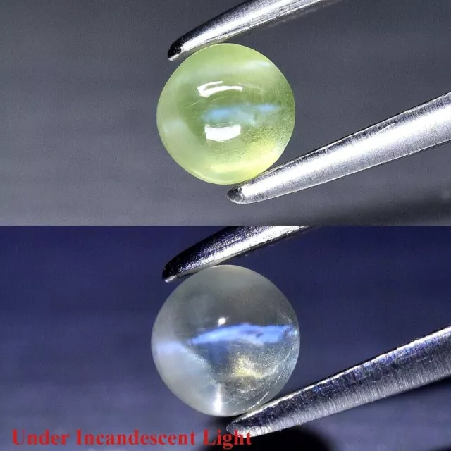 ★★   RARE !! CHRYSOBERYL OEIL DE CHAT D'AFRIQUE : 3.6 mm  ★★ P337.135t