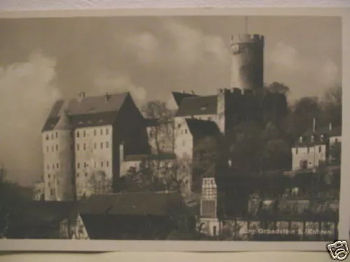 3697 Ak Château-fort Gnadenstein Saxe Par Kohren 1925