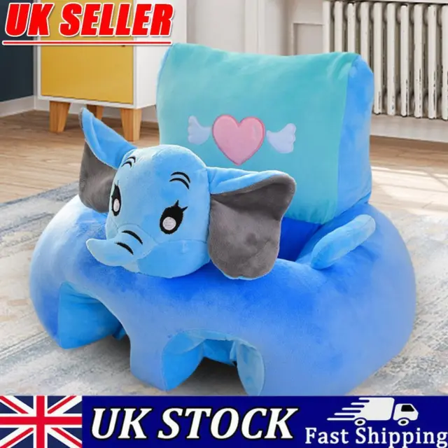 Cartoon Baby Arm Chair Soft No Filler Learning To Sit Seat for Toddlers Supplies