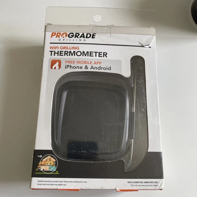 PROGRADE WIFI GRILLING meat Thermometer VBQ PGT 001 Works with iPhone Android 19.99 PicClick
