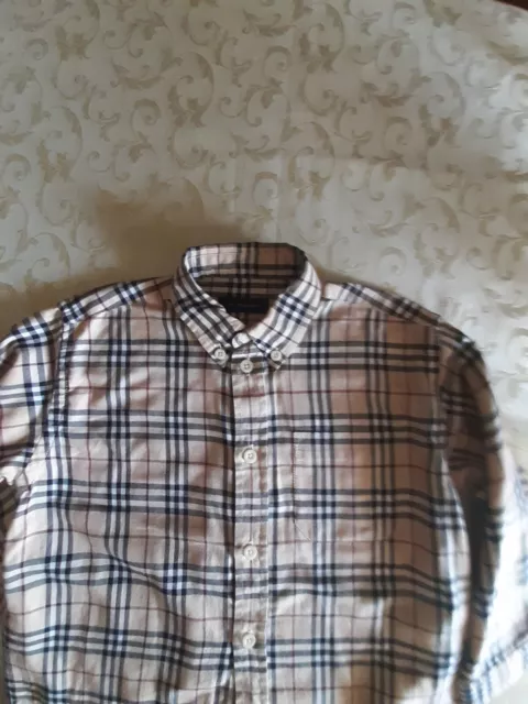 BURBERRY camicia bimbo anni 4 .