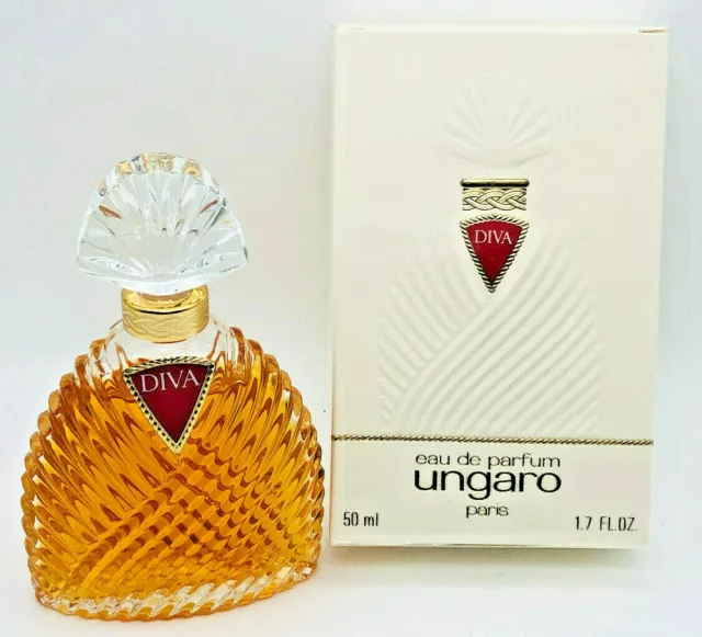 Diva Ungaro Profumo Donna Vintage 50 Ml Edp Splash Eau De Parfum Old Emanuel