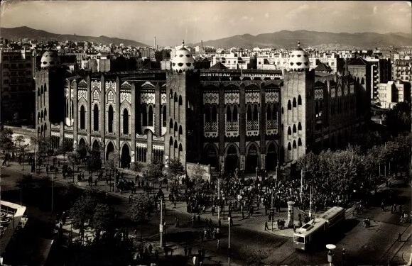 Ak Barcelona Katalonien Spanien, Plaza de Toros Monumental - 3684936