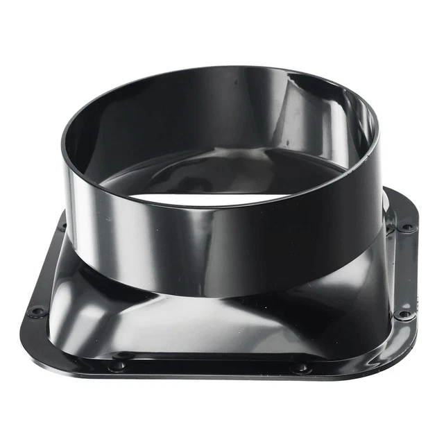 Bride De Connecteur Pour Tuyau Ventilation – PVC, Ronde à Carrée, Fixation Facile Pour Hotte, Extracteur Ou VMC