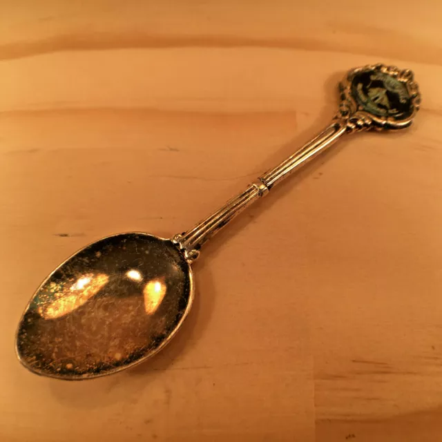 BOWEN FALLS, NZ “Silver” Collectable New Zealand Souvenir Teaspoon Spoon