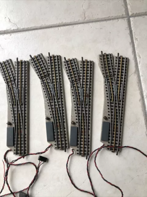 Lot de 4 aiguillages de chez VB en HO Lot 1