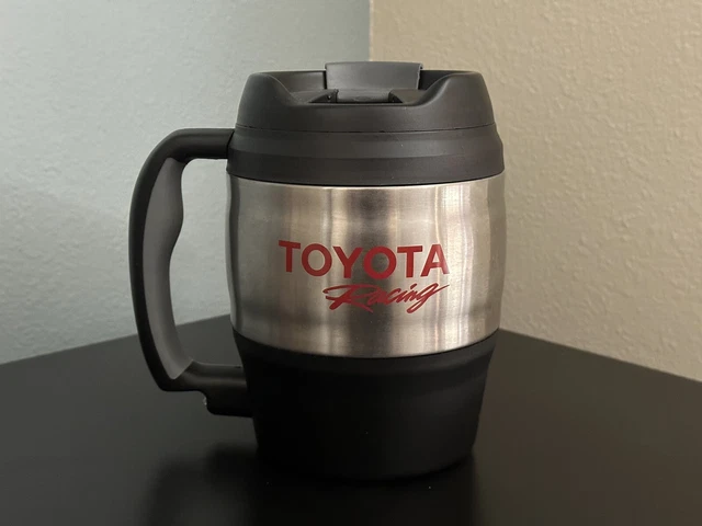 Big Bubba Classic Insulated Mug 52oz TOYOTA RACING Travel Coffee Black Keg Shape