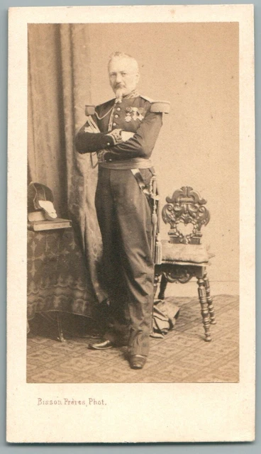 Colonel Eudes de Boistertre 70e Infanterie futur général Photo CDV