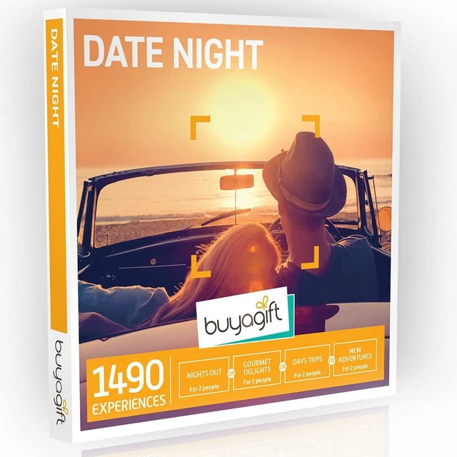 Buyagift Date Night Box - 1490 date night experiences for two in the UK
