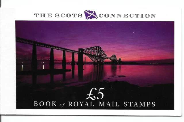 M858 Great Britain Prestige Booklet £5 The Scots Connection Royal Mail Stamps
