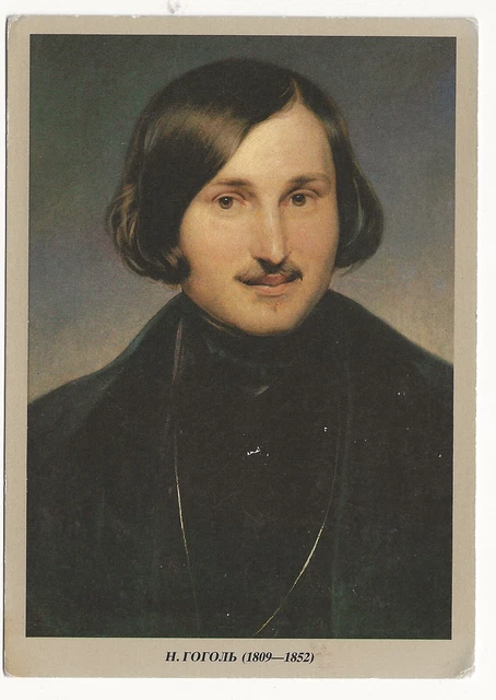 RUSSIAN POSTCARD NIKOLAI Gogol Russian Novelist & Playwright £3.99 ...