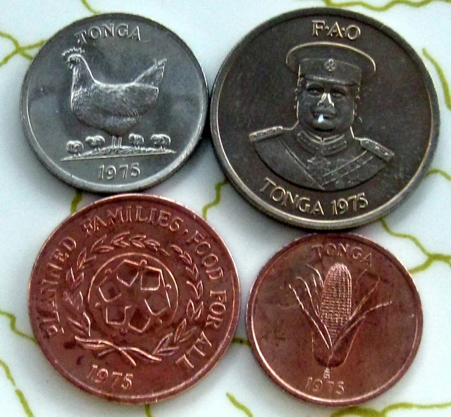 4Coins Tonga Bu 175-1`01