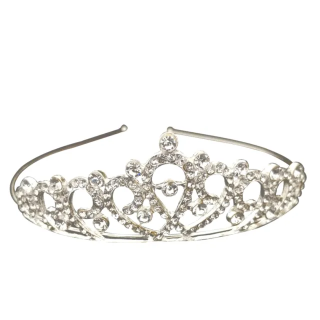 Bride Headpieces for Wedding Hair Ties Kids Crystal Headband Headgear Bands
