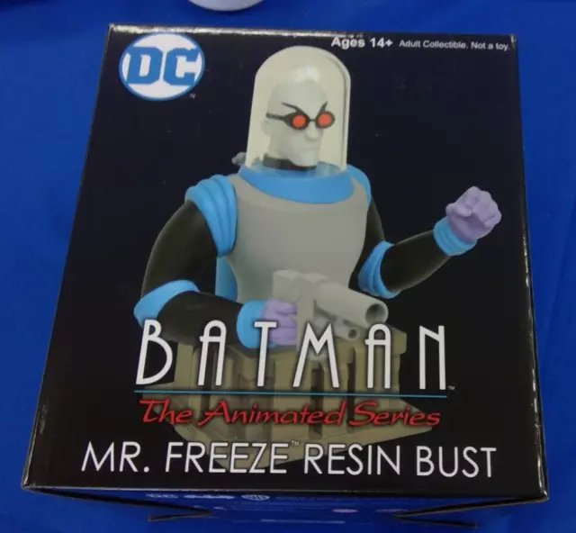 DIAMOND SELECT DC COMICS BATMAN ANIMATED SERIES Mr. Freeze RESIN BUST #/3,000