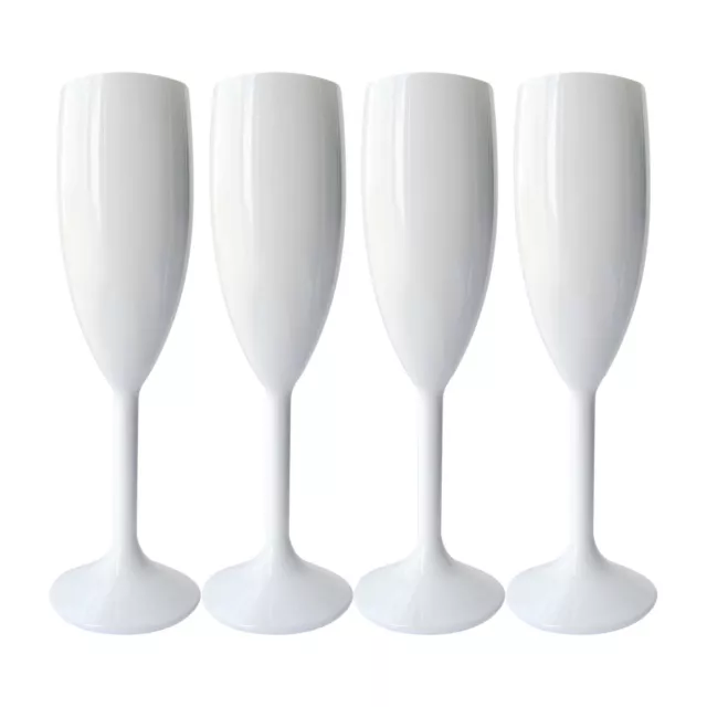 200ml Plastic Champagne Flute,  Reusable Prosecco Glasses