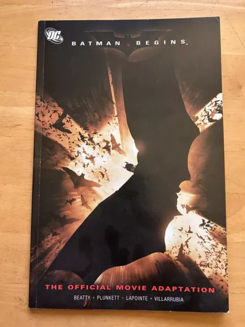 Batman Begins The Official Movie Adaptation Comics