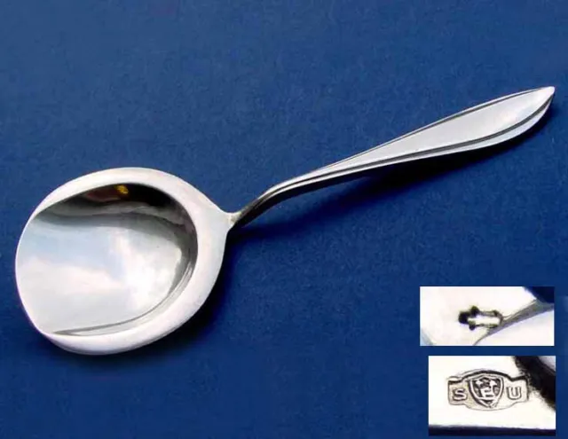 Rare Sugar Spoon/ Sugar Scoop, Holland, 830er Silver B834