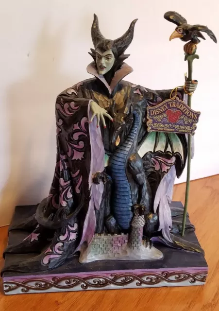 Jim Shore Maleficent Disney Villain NIB 2