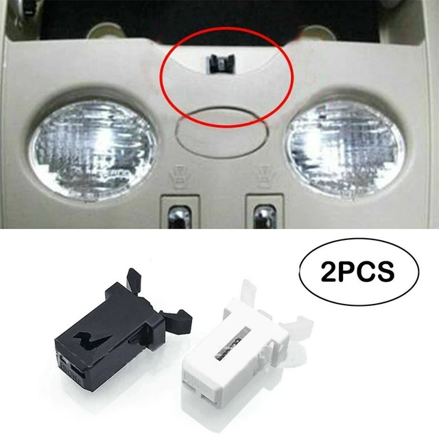 Verrou au-Dessus Console 2PCS Accessoires Tout Neuf Voiture Soleil Support