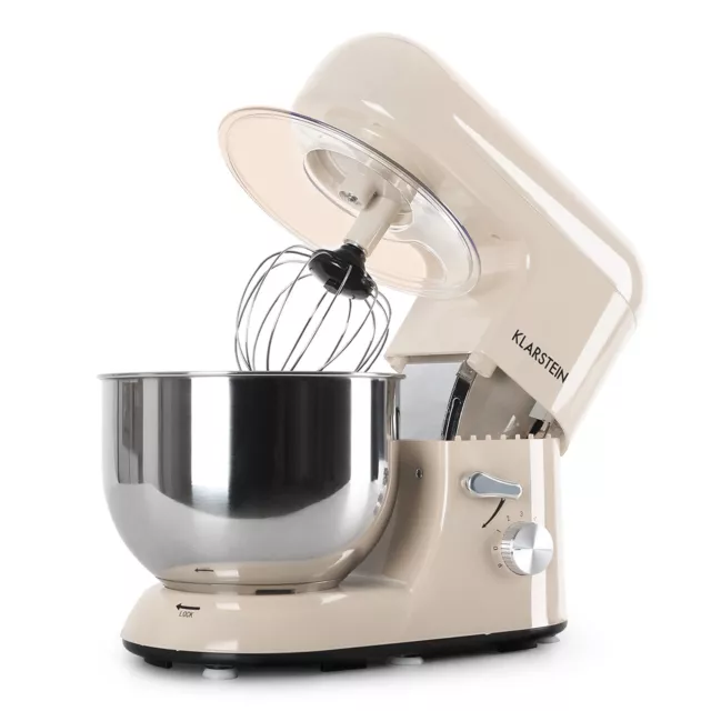 Küchenmaschine Rühr Teig Knetmaschine Stand Mixer Edelstahl 2000W vers. Farben