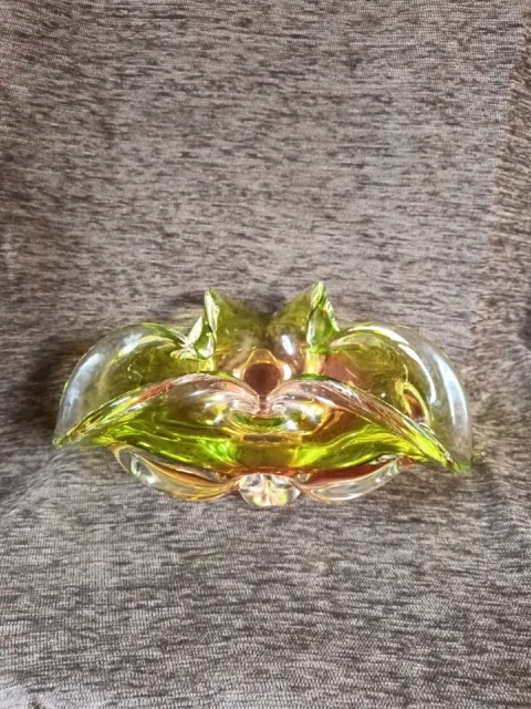 Bohemia Czech Somerso Art Glass   (RJ2)