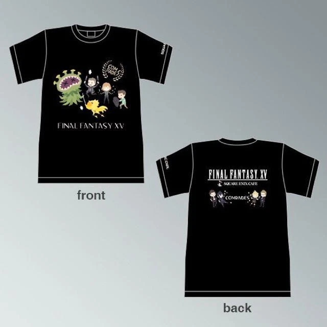 FINAL FANTASY XV Comrades MVP T-Shirt Red Tokyo Game Show