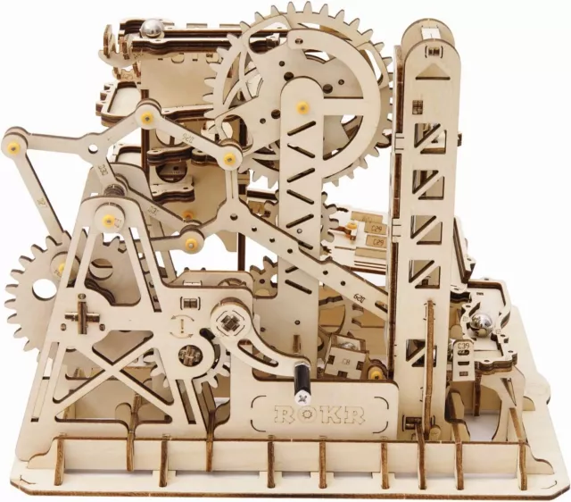 ROKR 3D-Holzpuzzle Denkaufgabe Spielzeug Mechanisches Getriebe DIY-Bastelset