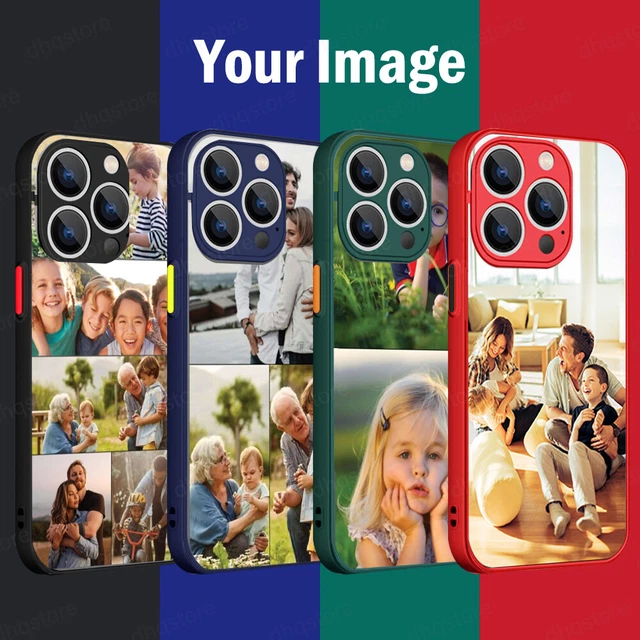 For iPhone 15 14 Pro Max 13 12 11 XR XS 8 Personalised Hybrid Matte Case Cover