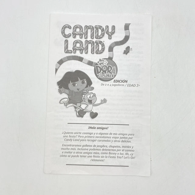 Dora The Explorer Candy Land Replacement Board Game 2 vrogue.co