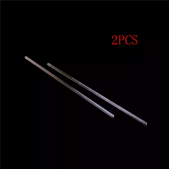 2pcs Lab Use Stir Glass Stirring Rod Laboratory Tool 6*300YREL