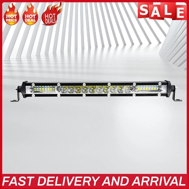 Slim Spot LED Light Strip 120W Off Road LED Lamp for Auto Jeep Trailer Golf Cart