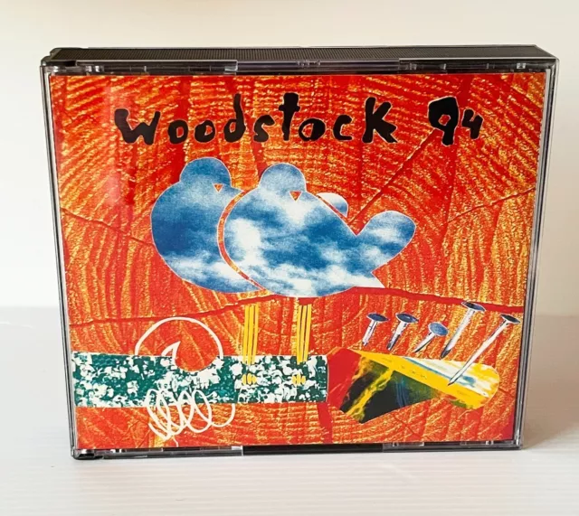 Woodstock 94 Various 2-CD Fat Case USA NIN Aerosmith CSN Rollins Band Green Day
