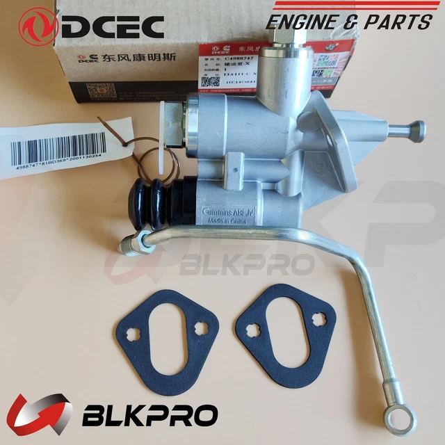 New Diesel Fuel Lift Pump With Gaskets – Cummins OE 4988747 For Dodge Ram 5.9L 1994-1998