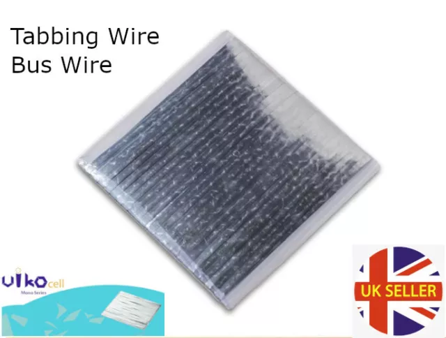 Tabbing Wire & Bus Wire For DIY Solar Cells & Solar Panels
