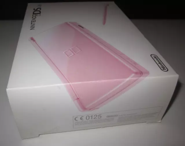 Nintendo Ds Lite Console-Pal-Ita-Rosa-Pink-Completa Di Scatola-Da Collezionare 2