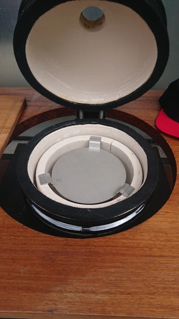 Lidl & Aldi Universal Mini Kamado Heat Deflector Stainless Steel HR 3mm Thick.