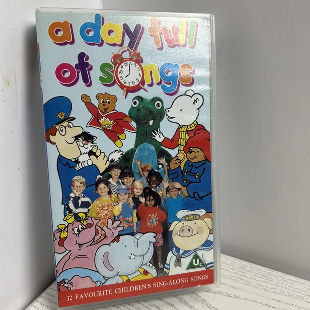 A DAY FULL Of Songs 32 Favourite Children s Sing Along PAL VHS 