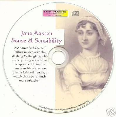 Sense & Sensibility by Jane Austen -  Audio Book Mp3 CD