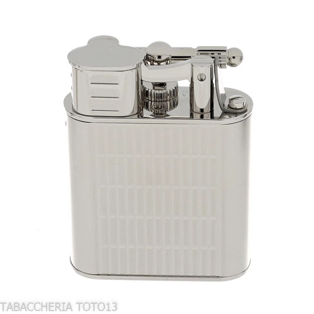 Accendino Dunhill Unique Jet Flame placcato palladio satinato