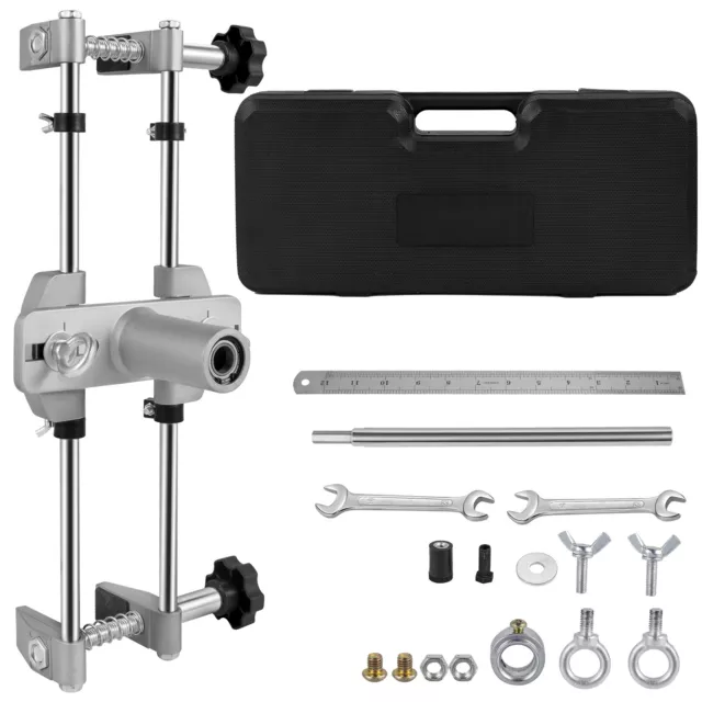 VEVOR 16Pcs Kit de Mortaiseuse Portative Machine Serrure à Mortaise Porte 90mm