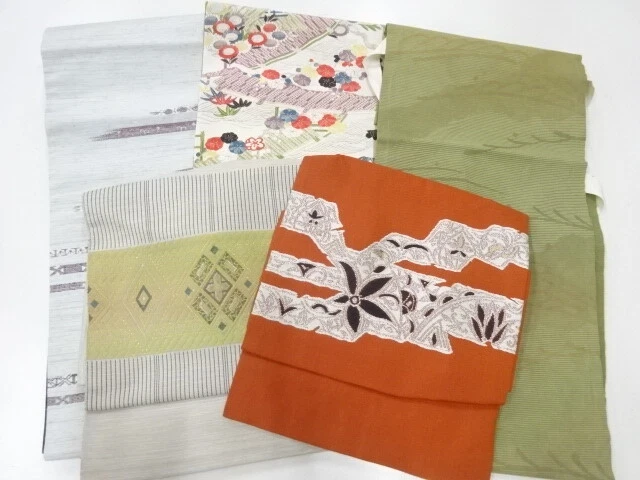 44491# JAPANESE KIMONO / TAIKO(the part of the obi that is used to tie the bow)
