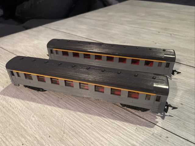 Wagon Forestier Vert Jouef HO Réf. 452 Avec Remorque - Vintage SNCF - Modélisme Ferroviaire D'occasion