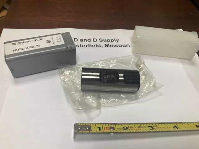 Iscar 3260174, GDV100-MF20X1-I-W1.00, Threaded Gundrill Shank, SUMOGUN