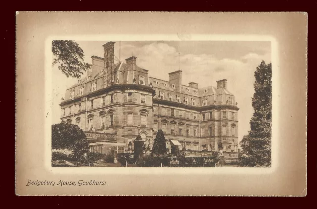 Bedgebury House, Goudhurst. Early 1900s Valentines Series Postcard [13138]