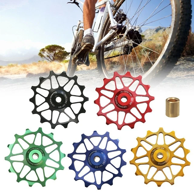 Poulie de arrière Roue Jockey en d'aluminium Poulie de guidage en
